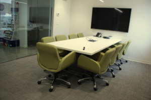 Global Conference Table with Globale Kate Conference Chairs