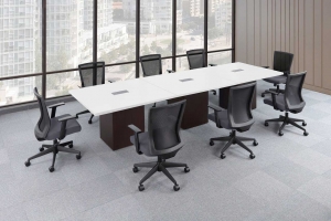 Conference Table with Cube Bases