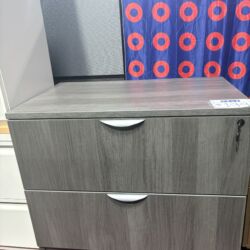 35.5" W X 22"D X 29.5"H 2 Drawer Lateral file ($199)