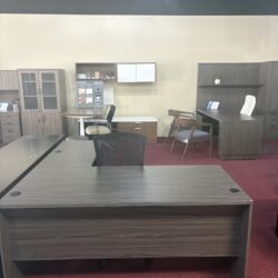 66" L Shape Desk W/ Box File ($500)