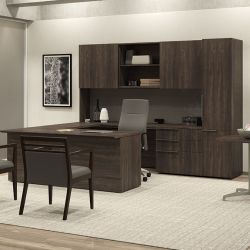 JSI Flux Executive U Shape Desk Set