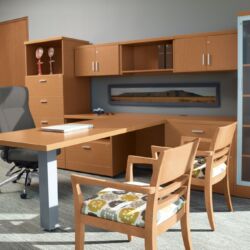 Global Zira Large L Desk Global Zira Large L Desk