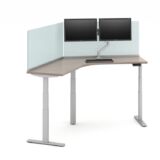 Corner Desk Divider Screens