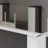 Reception glass